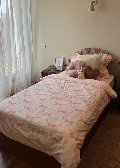 Pretty In Pink Duvet Cover Set