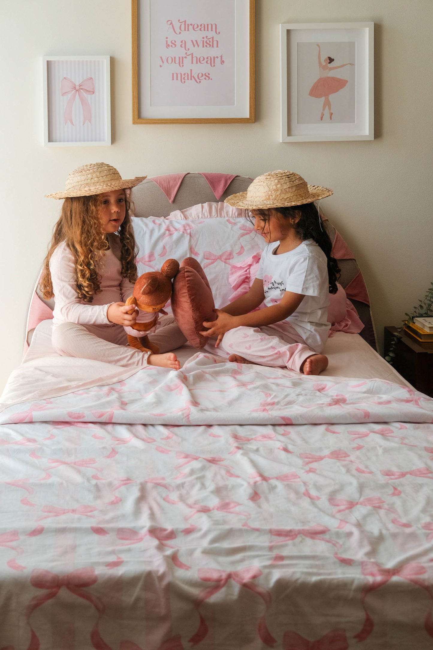 Pretty In Pink Duvet Cover Set