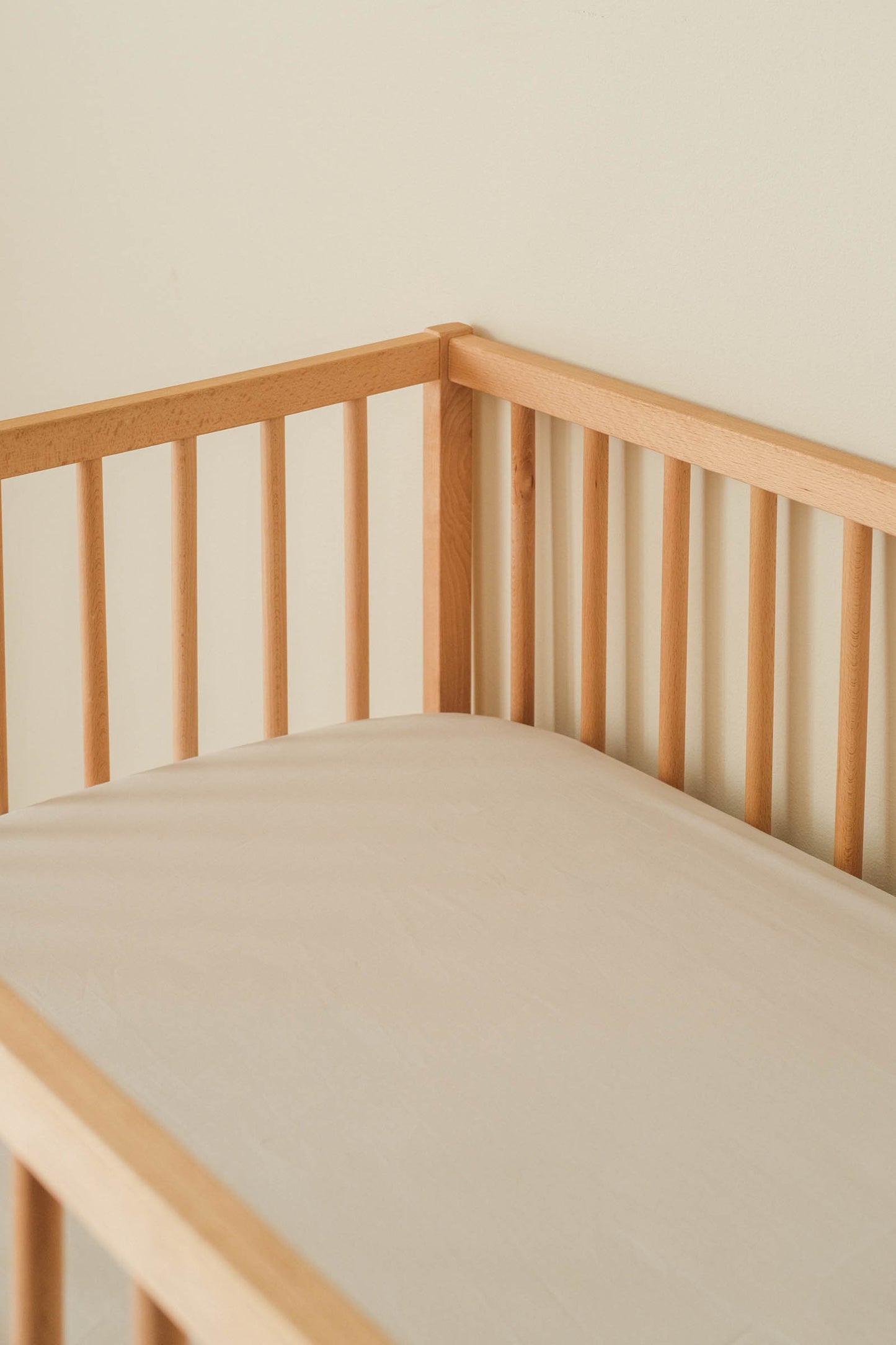 Classic White Crib Sheet